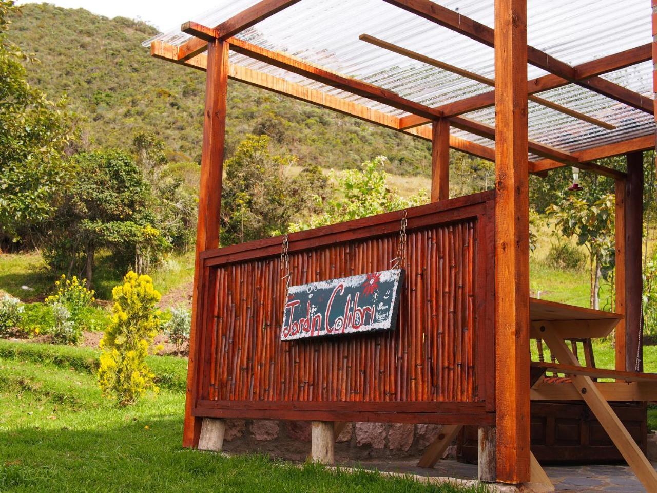 Villa Jardín Colibrí Guatavita Exterior foto